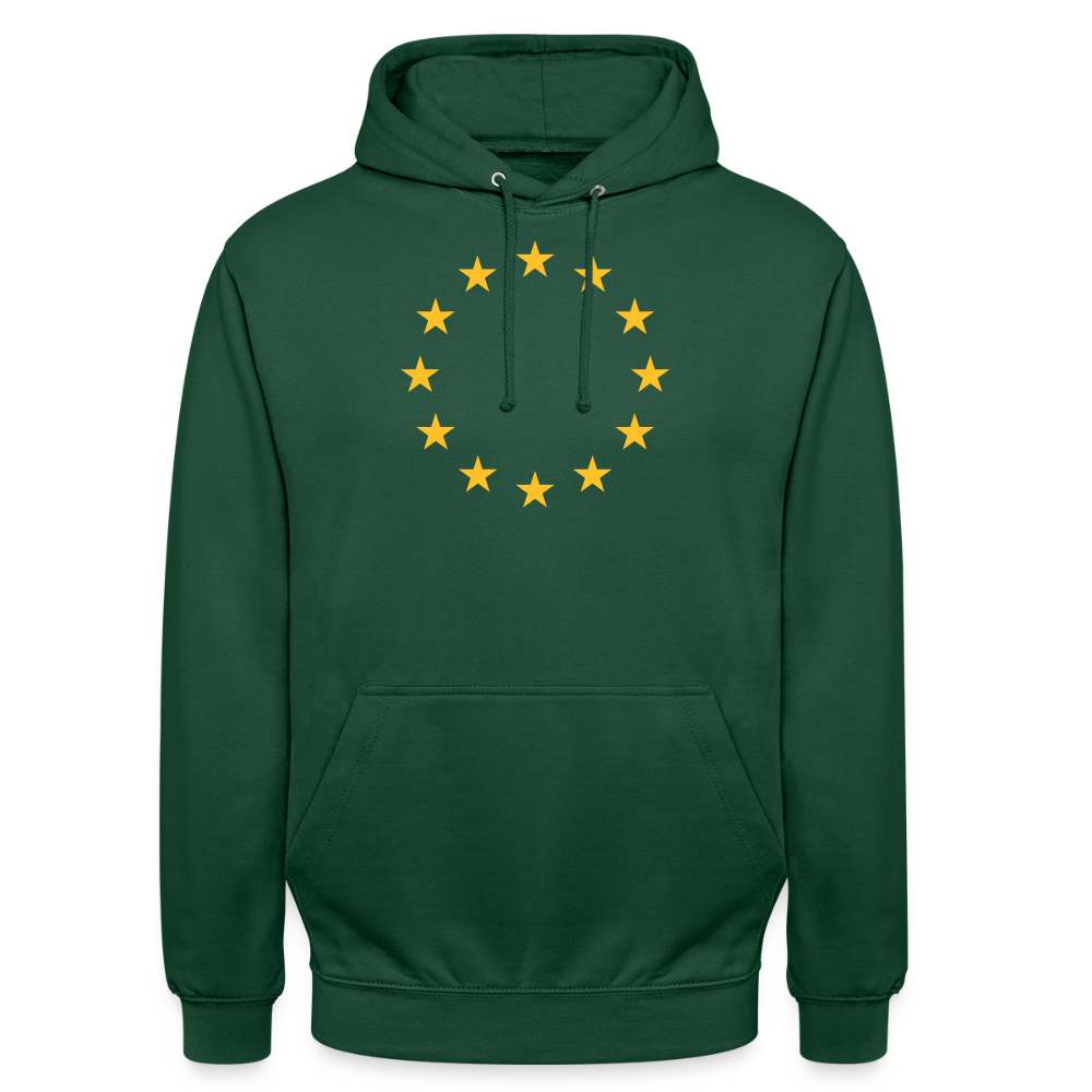 "12-Stars" - Unisex Hoodie - bottle green