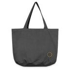 "12-stars-mini" - Vintage-Washed Shopper - vintage black