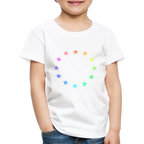 Kids' Premium T-Shirt - "12 Stars - LGBTQ" - white