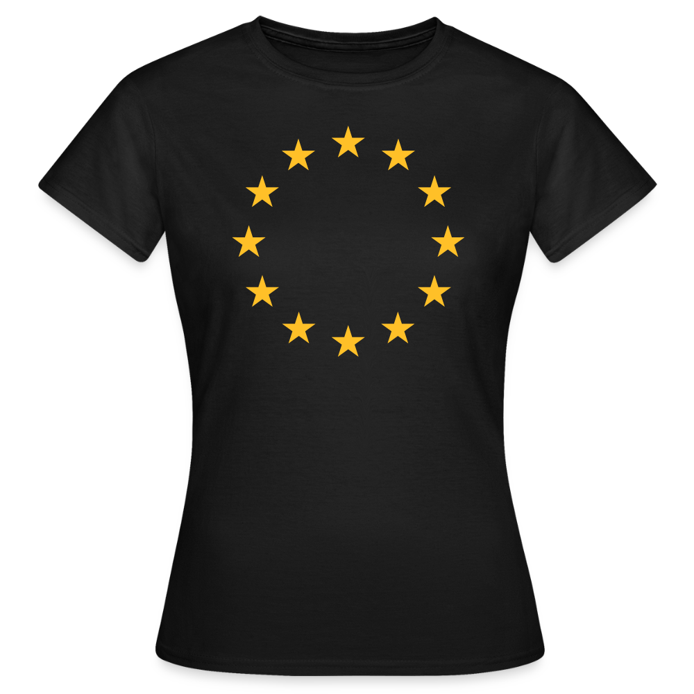 "12-Stars" - Women's T-Shirt - black