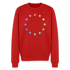 Men’s Premium Sweatshirt - "12 Stars - LGBTQ" - red