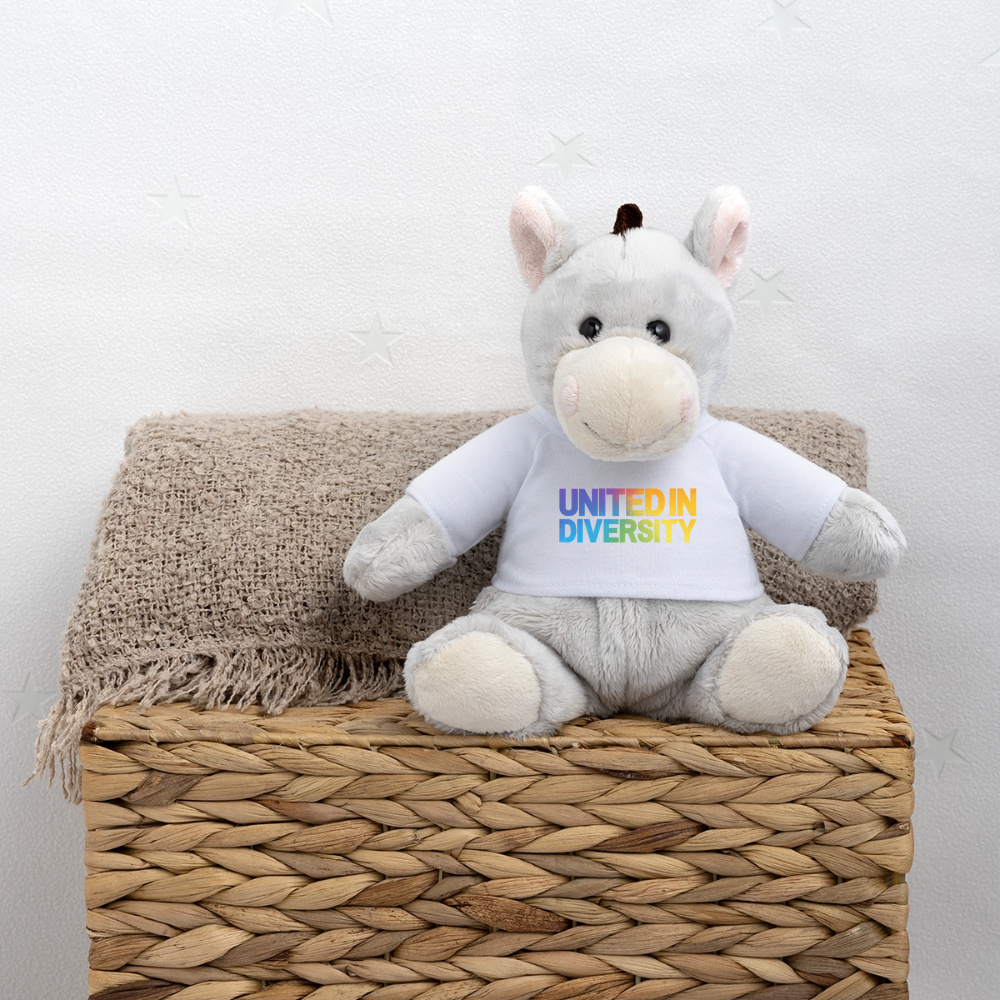 MiniFeet® Donkey Pelle - "United in Diversity - LGBTQ" - white
