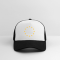 "12-Stars" - Trucker Cap - white/black