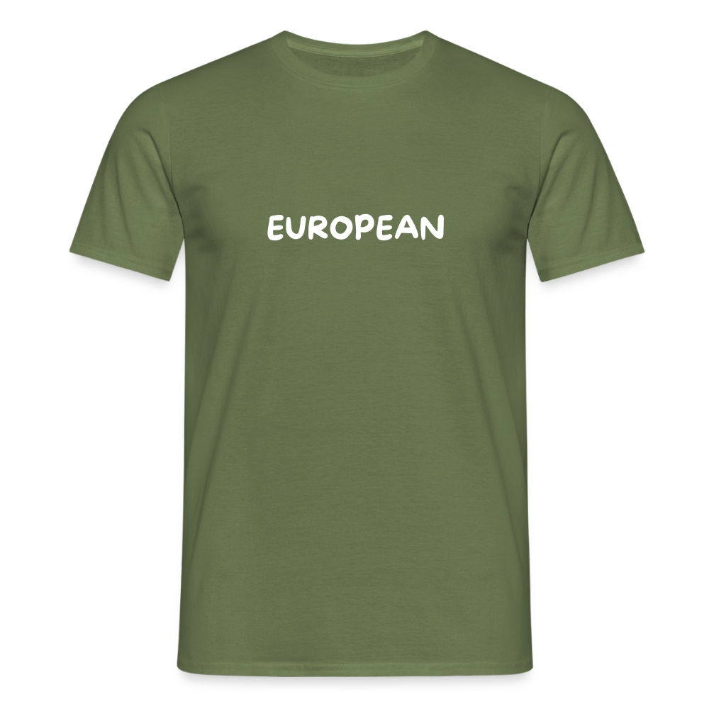 "EUROPEAN" Männer T-Shirt - military green