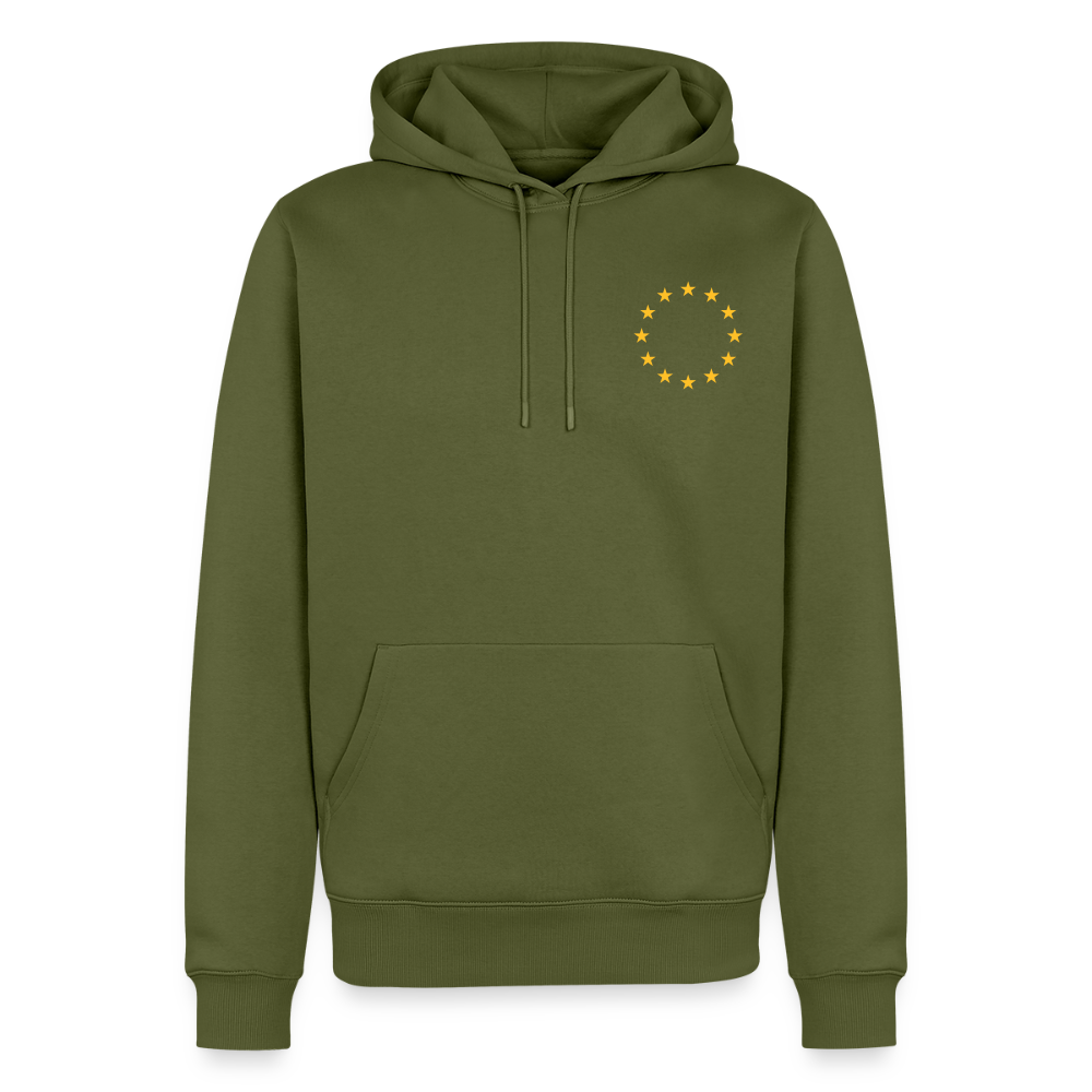 "12-stars-mini" - Männer Premium Hoodie - khaki