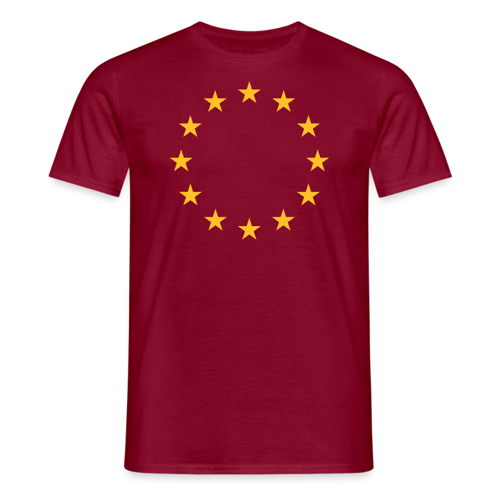 "12-Stars" Men's T-Shirt - brick red