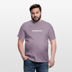 "EUROPEAN" Männer T-Shirt - purple-grey 