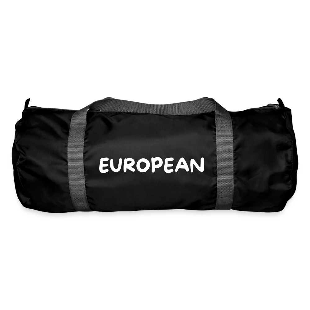 "EUROPEAN" - Sporttasche - black
