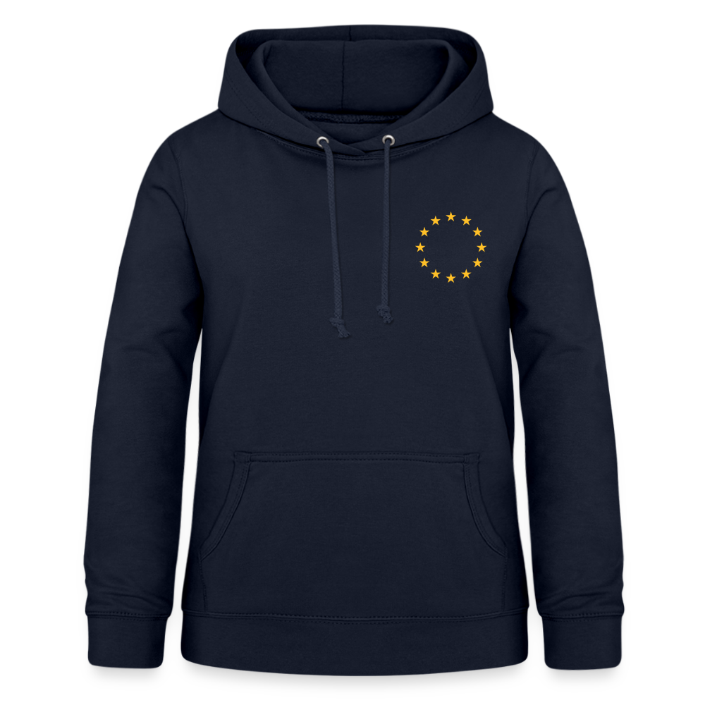 "12-stars-mini" - Frauen Hoodie - navy
