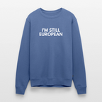 "I'M STILL EUROPEAN" - Männer Premium Pullover - stone blue