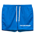 "I'M EUROPEAN" - Badeshorts - cobalt blue