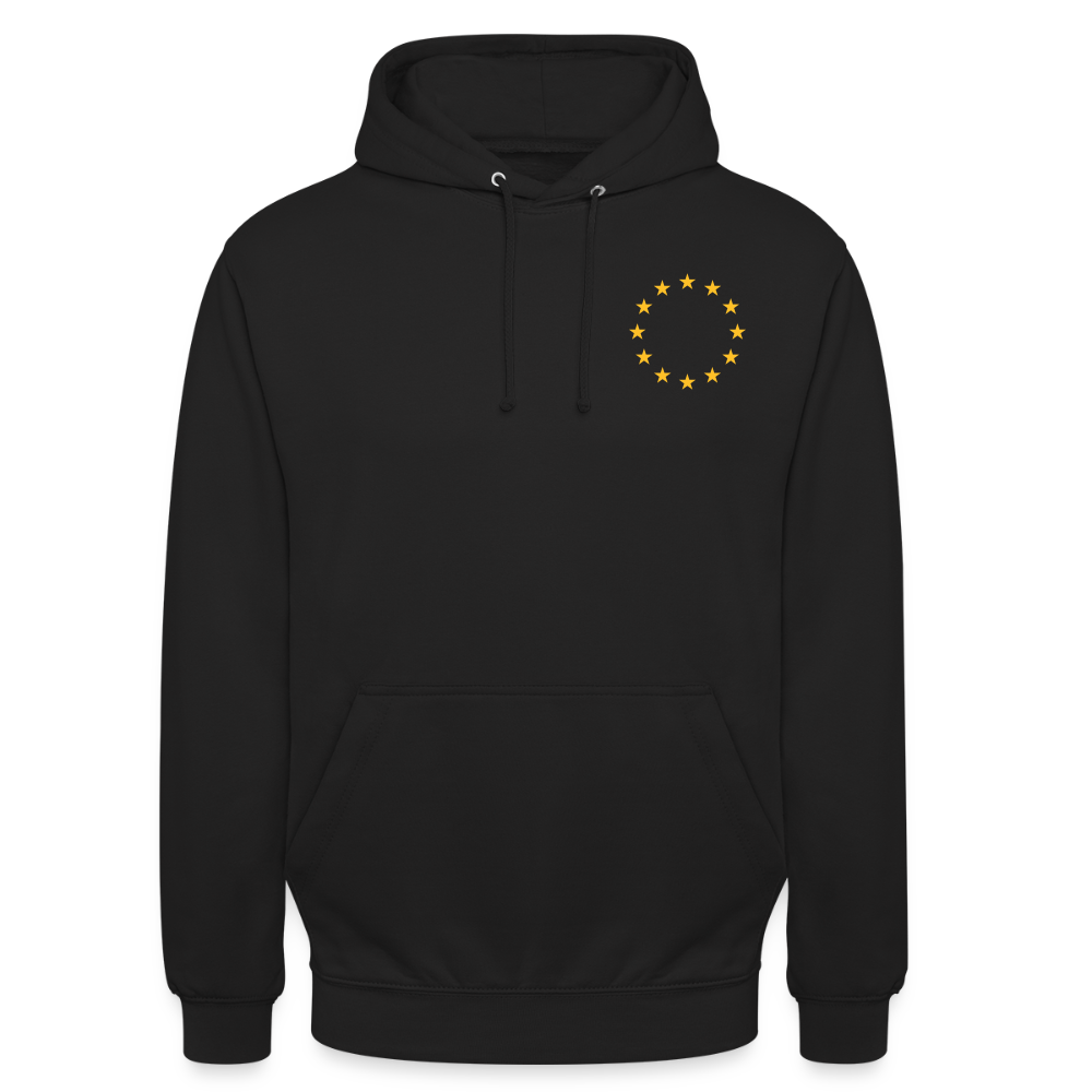"12-stars-mini" - Unisex Hoodie - black