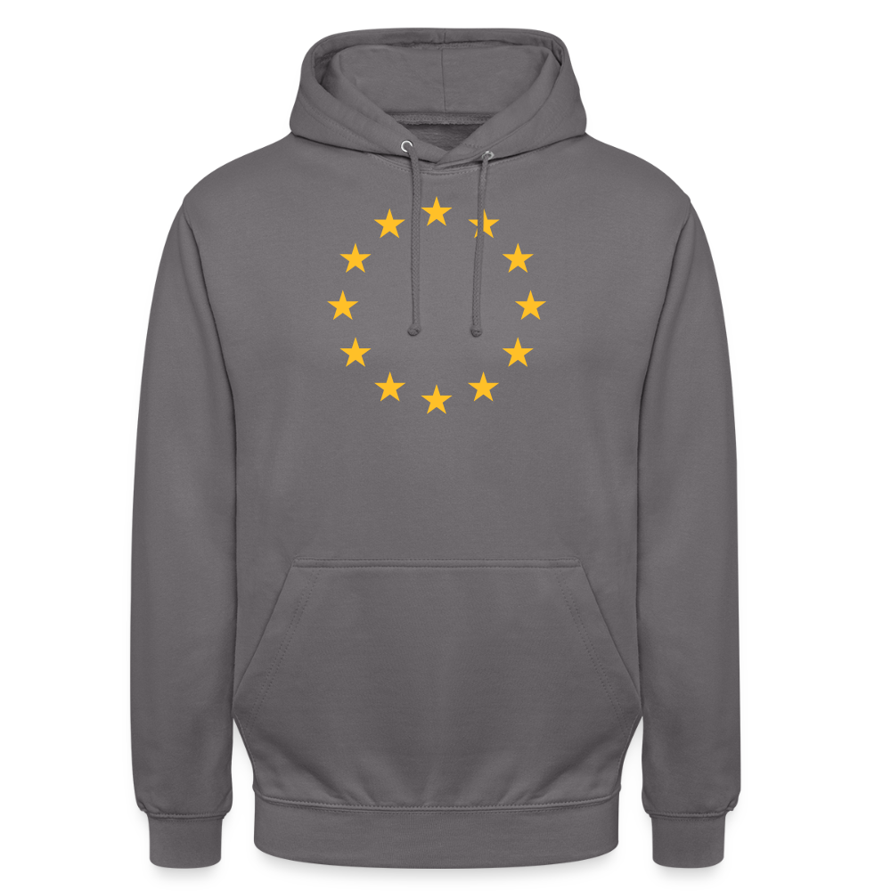 "12-Stars" - Unisex Hoodie - elephant grey
