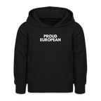 "PROUD EUROPEAN" - Kinder Hoodie - black