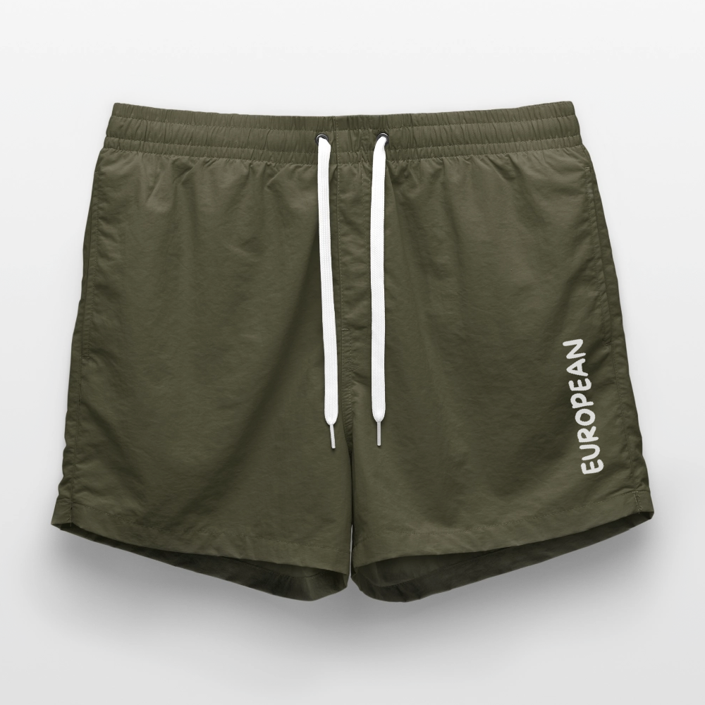 "EUROPEAN" - Badeshorts - olive