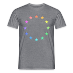 Men's T-Shirt - "12 Stars - LGBTQ" - graphite heather