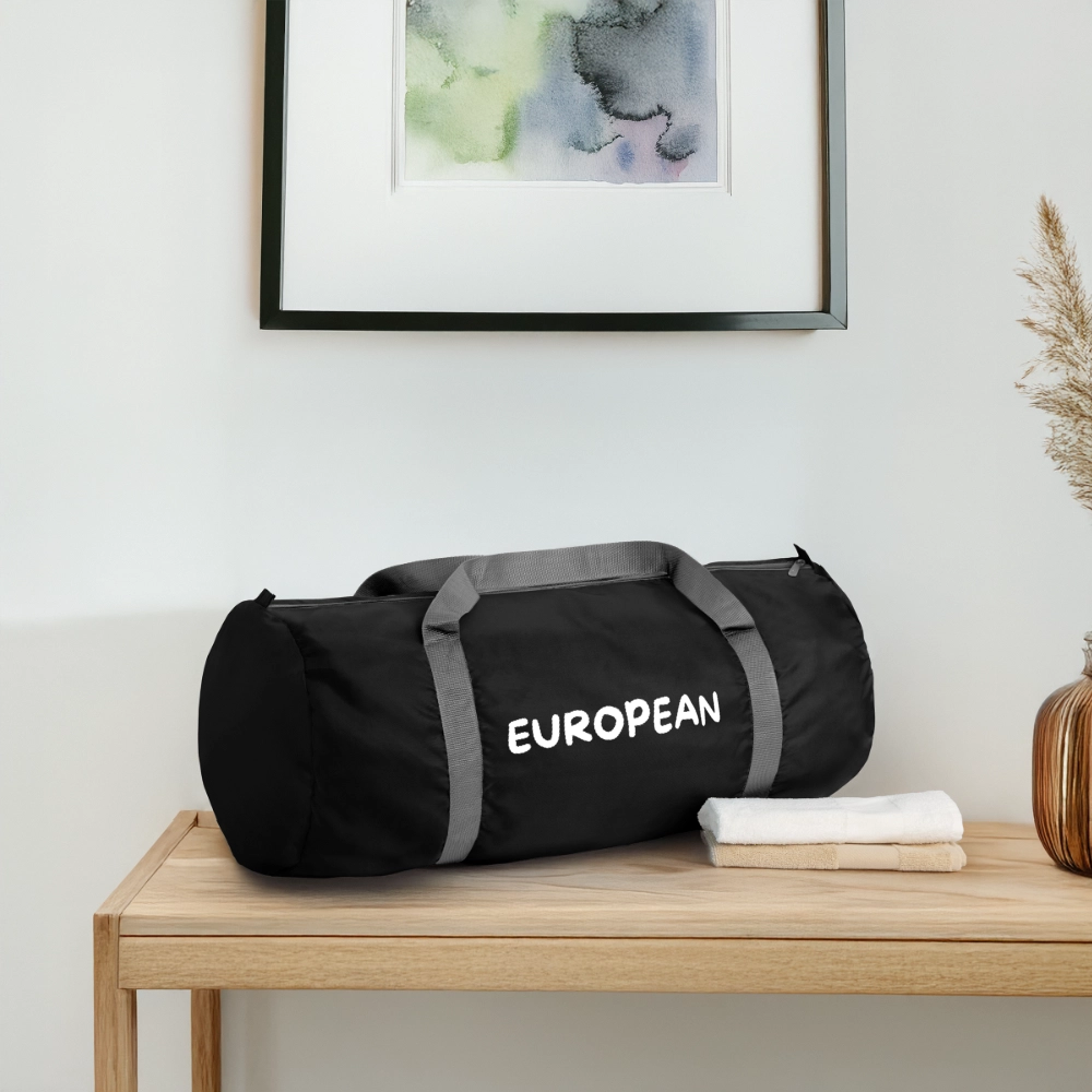 "EUROPEAN" - Sporttasche - black