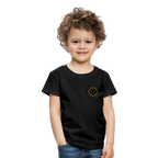 "12-Stars-mini" - Kinder Premium T-Shirt - black
