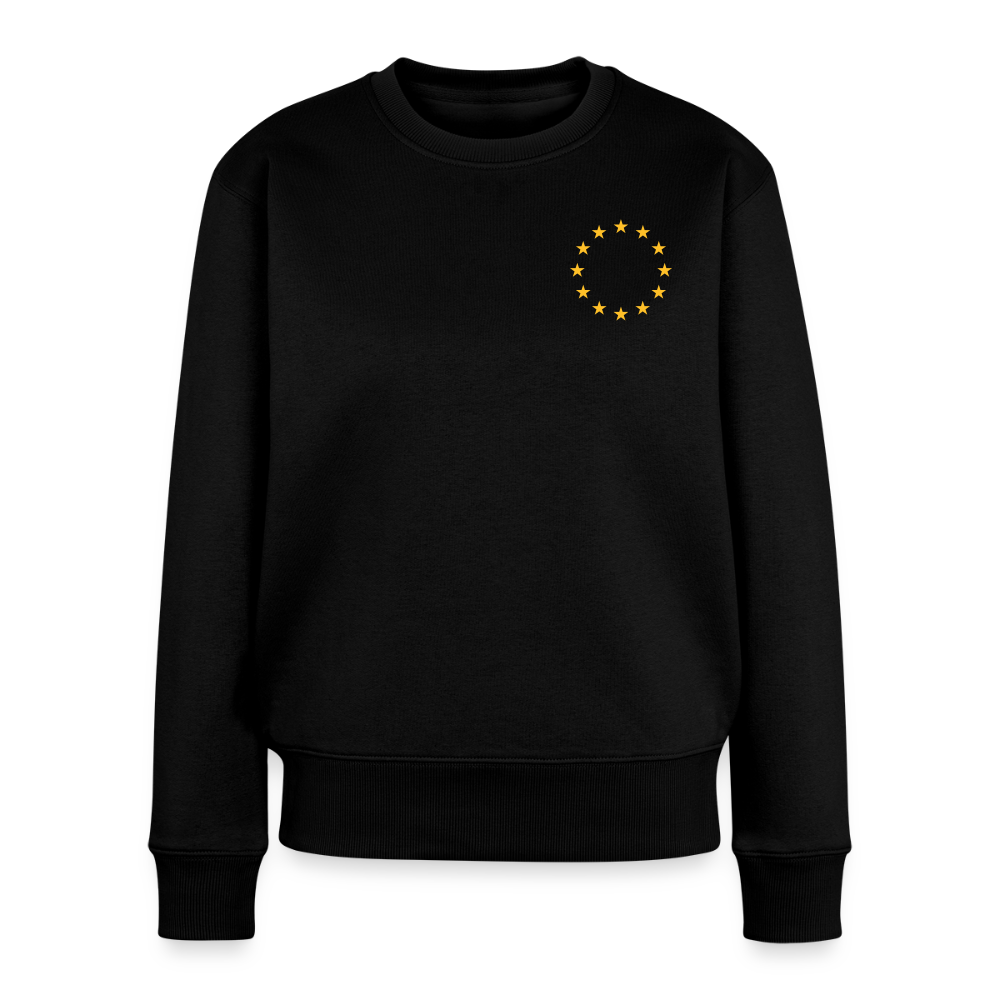 "12-stars-mini" - Frauen Premium Pullover - black
