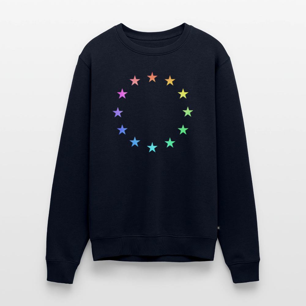 Men’s Premium Sweatshirt - "12 Stars - LGBTQ" - navy