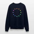 Men’s Premium Sweatshirt - "12 Stars - LGBTQ" - navy
