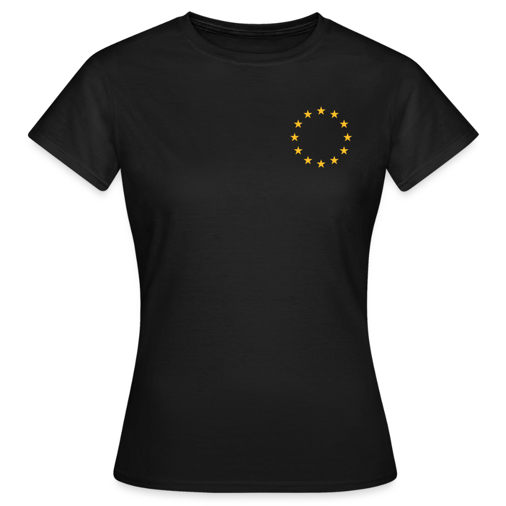 "12-Stars-mini" Frauen T-Shirt - black