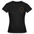 "12-Stars-mini" Frauen T-Shirt - black