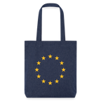 "12-Stars" - Stanley/Stella Heavyweight Recycled Tote Bag - melange blue