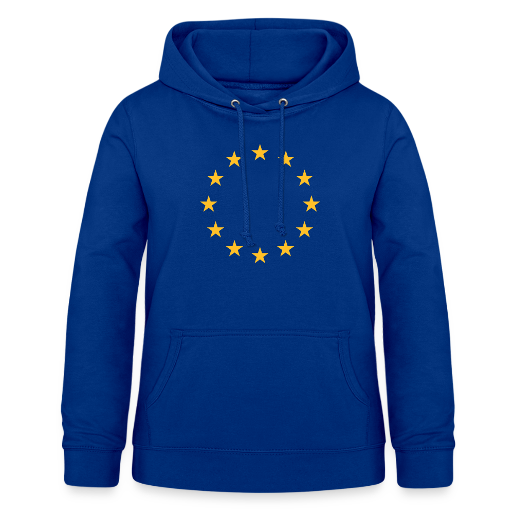 "12-Stars" - Women's Hoodie - bright royal