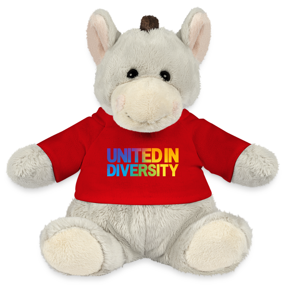 MiniFeet® Donkey Pelle - "United in Diversity - LGBTQ" - red