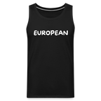 "EUROPEAN" - Männer Premium Tank Top - black