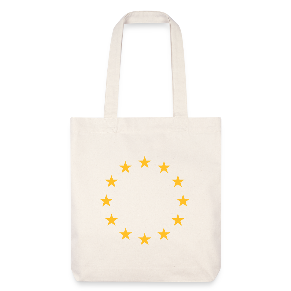 "12-Stars" - Stanley/Stella Heavyweight Recycled Tote Bag - natural white