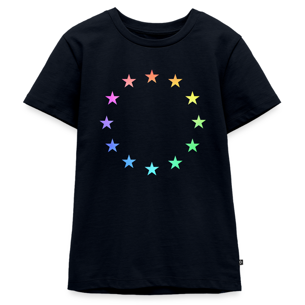 Teenager Premium T-Shirt - "12 Stars - LGBTQ" - navy