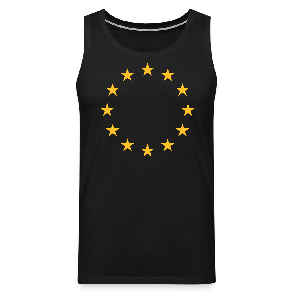 "12-Stars" - Men’s Premium Tank Top - black
