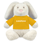 "EUROPEAN" - MiniFeet® RecycelHase® Creme - sun yellow