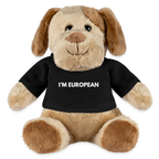 "I'M EUROPEAN" - MiniFeet® Hund Helge - black