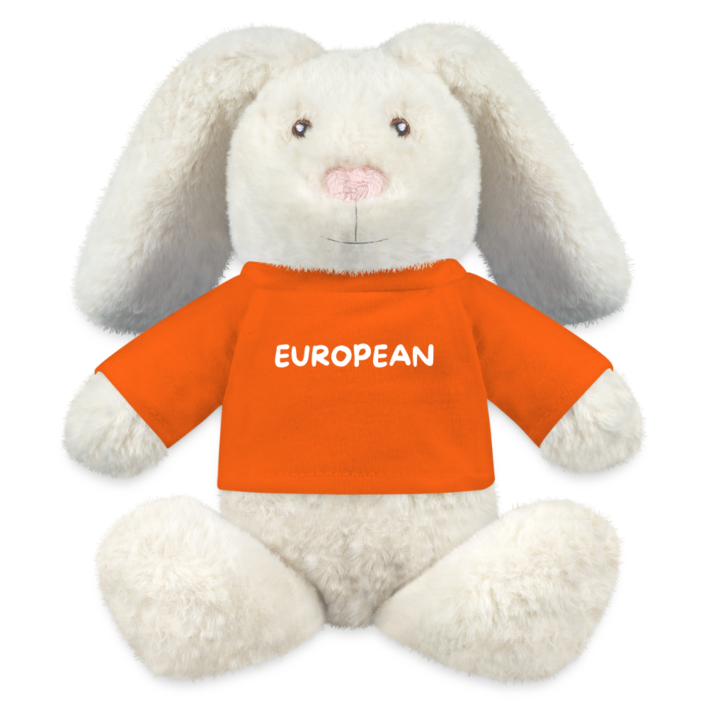 "EUROPEAN" - MiniFeet® RecycelHase® Creme - golden orange
