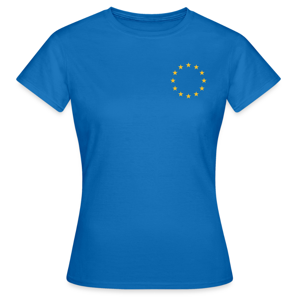 "12-Stars-mini" Frauen T-Shirt - royal blue