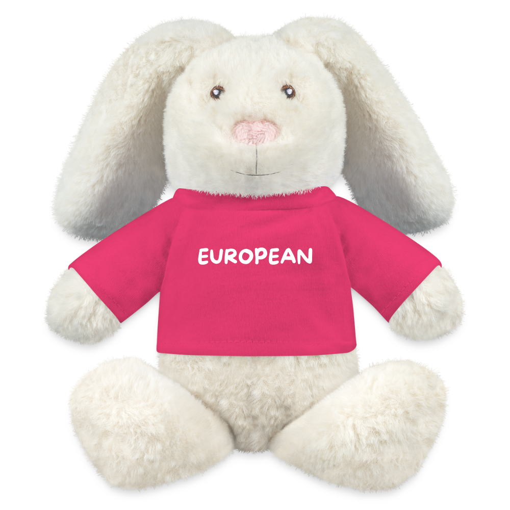 "EUROPEAN" - MiniFeet® RecycelHase® Creme - pink