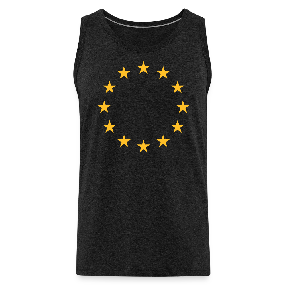 "12-Stars" - Men’s Premium Tank Top - charcoal grey