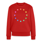 Women’s Premium Sweatshirt - "12 Stars - LGBTQ" - red