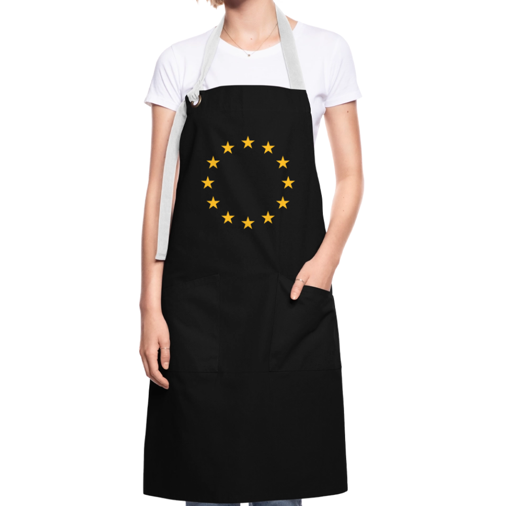 "12-Mini" - Artisan Apron - black/white