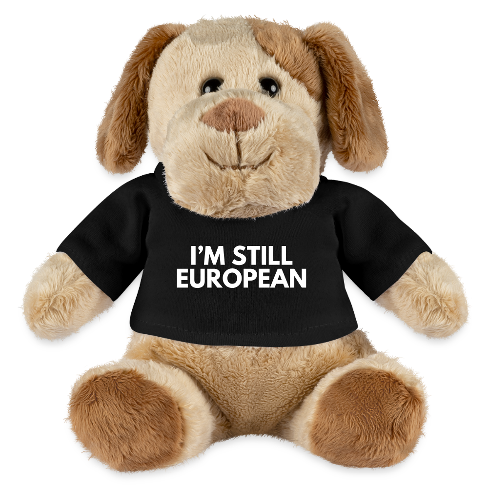"I'M STILL EUROPEAN" - MiniFeet® Hund Helge - black