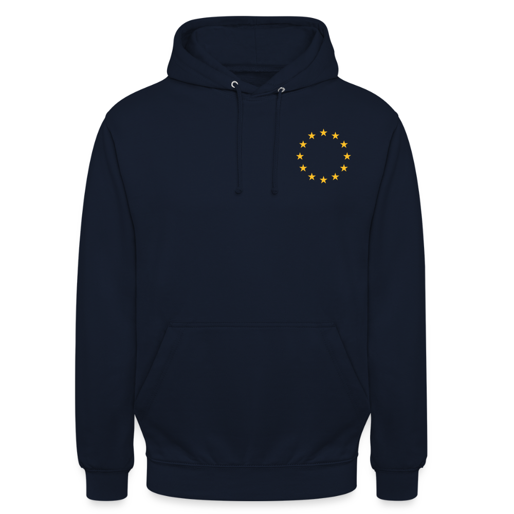 "12-stars-mini" - Unisex Hoodie - navy