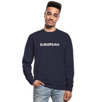 "EUROPEAN" - Unisex Pullover - navy