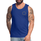 "12-stars-mini" - Männer Premium Tank Top - royal blue