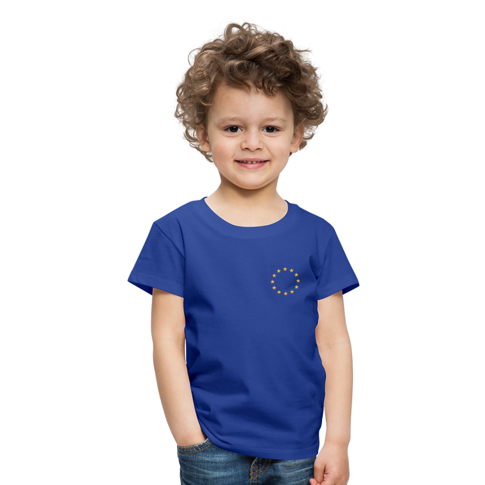 "12-Stars-mini" - Kinder Premium T-Shirt - royal blue