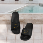 "12-Stars" - Men’s Pool Sliders - black