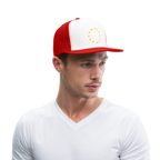 "12-Stars" - Trucker Cap - white/red