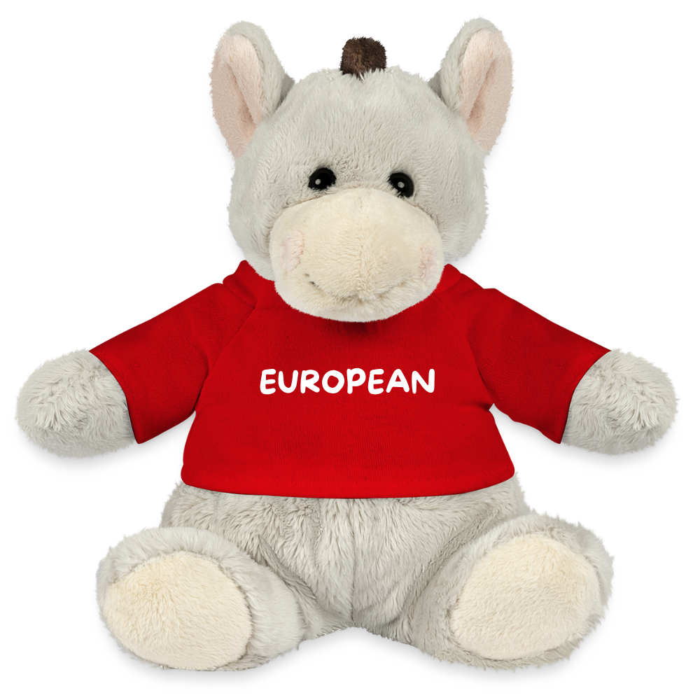 "EUROPEAN" - MiniFeet® Esel Pelle - red